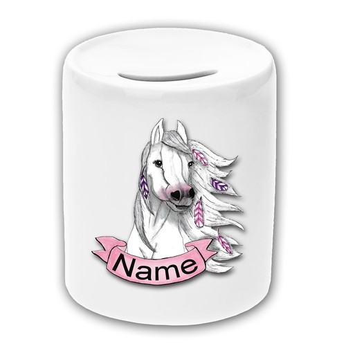 Spardose kinder pferd - pferd, name