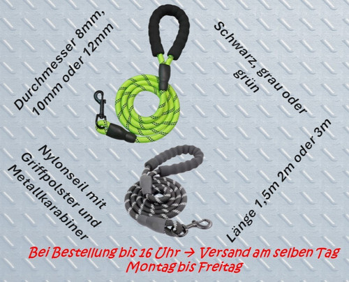 Strapazierfähige hundeleine - strapazierfähige,