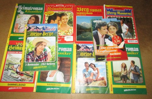 Heimatromane 10x 3 4er - 31,