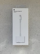 Lightning Digital AV Adapter in weiß / Neu und ungeöffnet