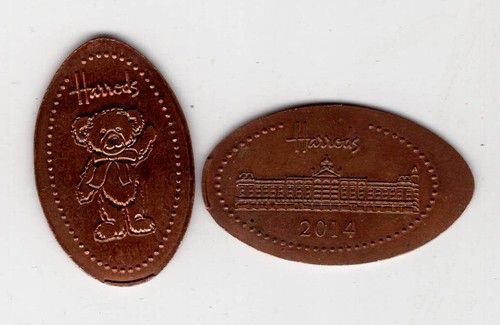 Elongated coin england - coin,
