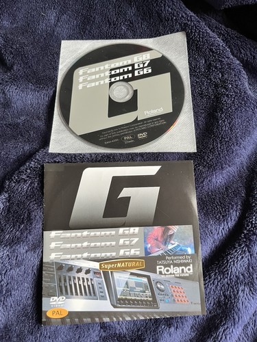 Roland fantast g8 dvd - roland, g7