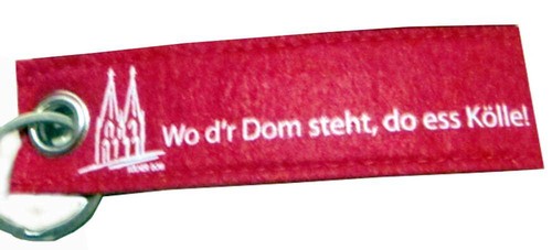 Schlüsselanhänger filz key - schlüsselanhänger,