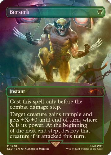 Berserk wolverine foil - berserk,