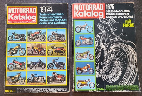 Motorradkatalog 1974 bis 1979