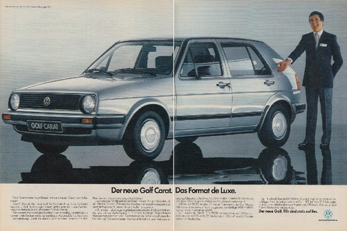 Volkswagen golf karat - golf, ii