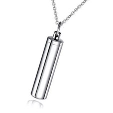 Edelstahl Kette Halskette SOS