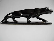 Villeroy & Boch Septfontaines Schwarzer Panther Black Art Deco ca. 1930 Top