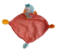 PUSBLU DM Plüsch Papagei Schmusetuch Kuscheltuch Ara Kakadu Vogel ca 33x40 cm