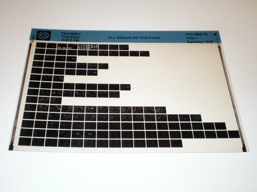 Microfich ersatzteilkatalog - microfich,