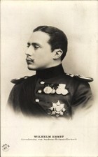 Ak Großherzog Wilhelm Ernst