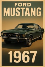 Blechschild FORD MUSTANG 1967