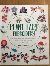 Applemints Plant Lady Embroidery. 300 Botanical Embroidery Motifs. Stickvorlagen