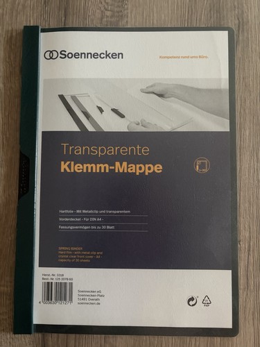 Soennecken klemmmappen 3318 - soennecken,