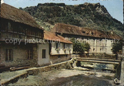 Salins les bains ortsansicht - salins-les-bains,