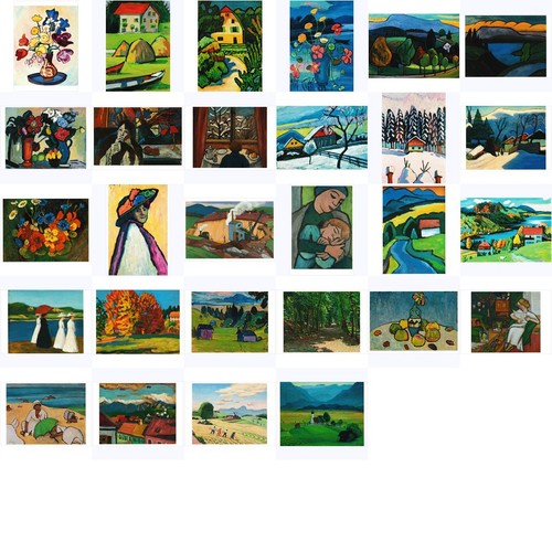 Kunstkarten-Komplett-Set