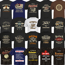Renten T-Shirt Geschenke
