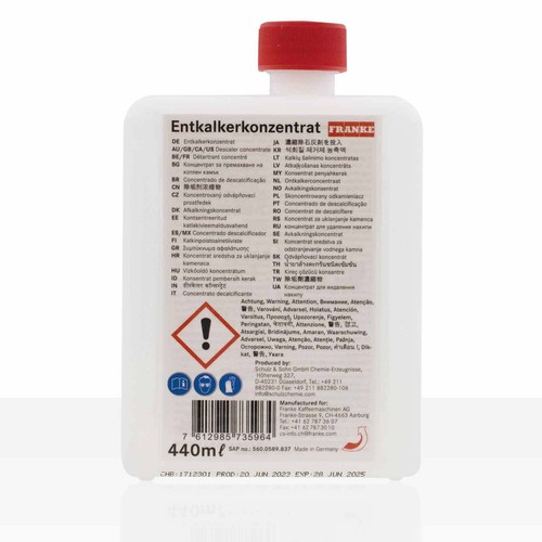 Franke entkalkerkonzentrat - franke,