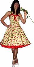 50er Petticoatkleid rote