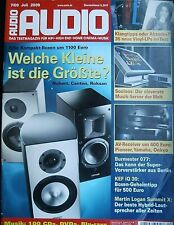 AUDIO 7/09,  CANTON VENTO 820,NUBERT NUVERO 4,ROKSAN CANDY KR TR 5,BURMESTER 077