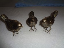 Nostalgischer DEKO-Vogel Gold