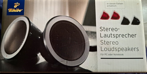Tchibo stereo lautsprecher - 2.0, stereo-lautsprecher