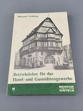 Buch Betriebslehre für das Hotel- und Gaststättengewerbe 1991 Merkur Verlag