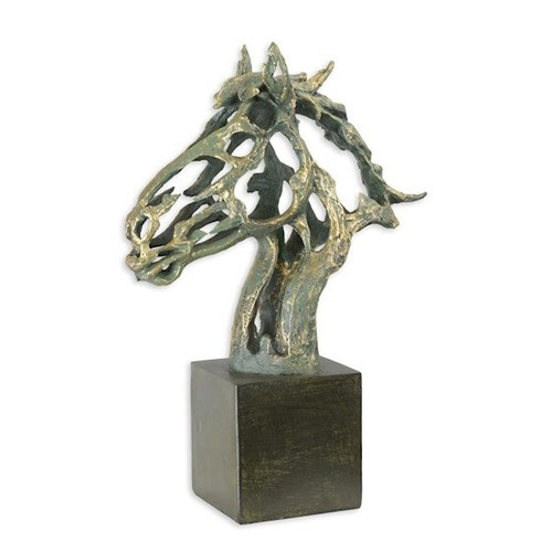 Pferdekopf büste skulptur - büste,