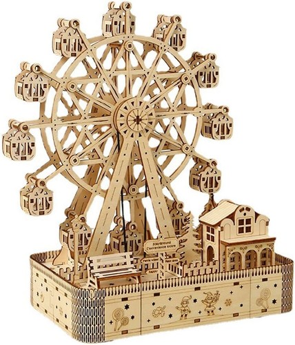 Holzpuzzle riesenrad - holzpuzzle,
