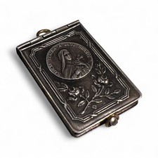 Buch Anhänger Antik Reliquiar