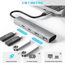 RSHTECH 4 Port USB C Hub 10 Gbps