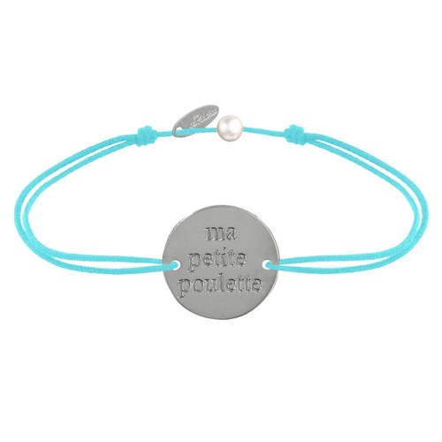 Armband link versilbert - link,