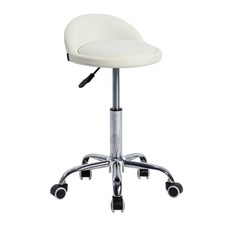 Hocker Sitzhocker Rollhocker Arbeitshocker Drehbar Barhocker Sitzhocker Weiß