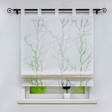 Raffrollo Zweig Raffgardinen