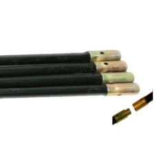 4 x Verlängerung Ablaufstäbe Schornstein Rauchreinigungsbürste Kehren Kehren 