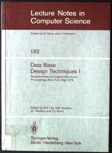 Data base design techniques - data-base,
