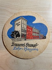 alter Bierdeckel Stumpf Lohr