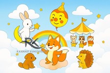 Wolken Zirkus – Fröhliche