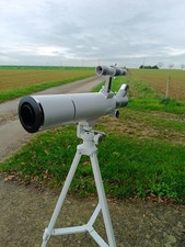 Teleskop 80mm Öffnung 500mm Refraktor für Anfänger mit Stativ und Handyadapter