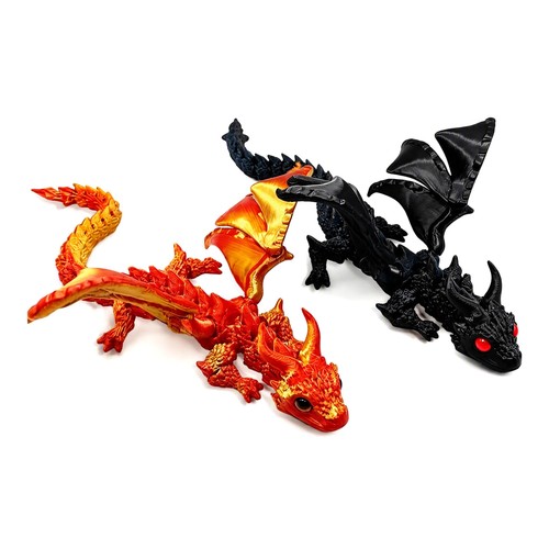 Drachen figur deko - drachen, 3d