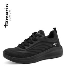 Tamaris Sneaker Sneakers Sportschuhe Schnürschuhe Schuhe schwarz 83710