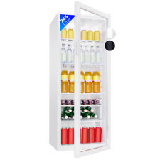 Bomann Glastür-Kühlschrank KSG 7289 weiß, 244 Liter, LED, 5 Ablagen, NEU