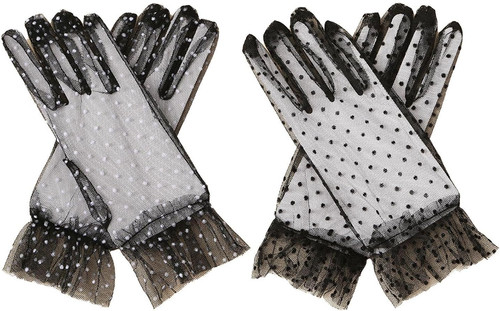 Paar spitzenhandschuhe - paar,