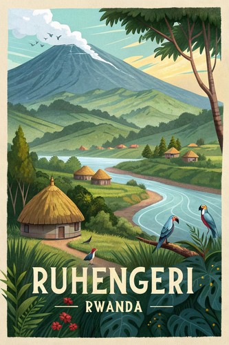 Fesselndes ruhengeri ruanda - ruhengeri,
