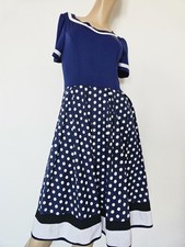 Rockabilly Kleid, Gr.S blau
