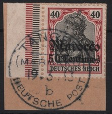 DP Marokko MiNr 40 Seitenrand