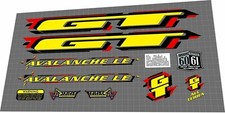 1998 avalanche decal set - 1998, gt