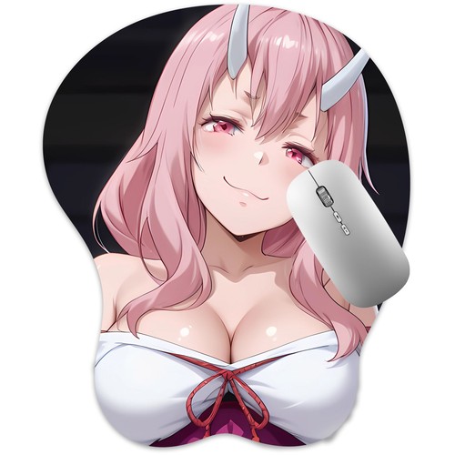 Mouse pad oppai - 3d,