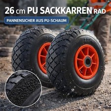 Ersatzrad PU 3.00-4 Reifen Ø