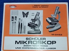 BOB Optik Schüler Mikroskop gebraucht